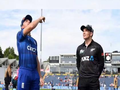 New Zealand have won the toss and they've decided to bowl first against England, Ben Stokes ruled out of the first match of icc wc 2023 | ENG vs NZ : विश्वचषकाचा श्रीगणेशा! न्यूझीलंडने टॉस जिंकला, पण इंग्लंडला पहिल्याच सामन्यात बसला झटका