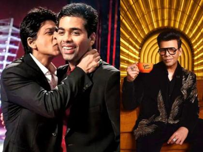 Karan Johar on Shah Rukh Khan to appear in Koffee with Karan 8 | 'कॉफी विथ करण 8'मध्ये शाहरुख खान लावणार हजेरी? करण जोहर म्हणाला...