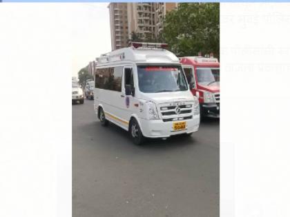 Well done cops! Helped the patient to reach Mumbai Airport in just 35 minutes by doing Green Corridor | शाब्बास पोलिसांनो!  ग्रीन कॉरीडॉर करत केवळ ३५ मिनिटात रुग्णास मुंबई विमानतळावर पोहचण्यास केली मदत 