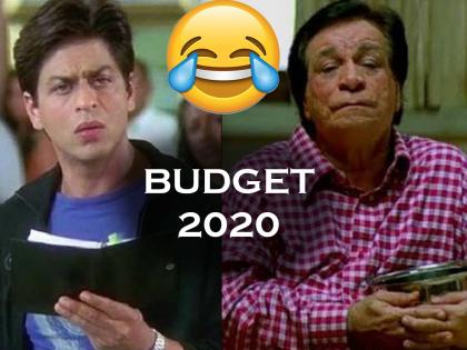 Budget 2020 memes : People sharing memes on tax slab trending social media/ | Budget 2020 memes : नव्या टॅक्स स्लॅबचा हिशेब करण्यात हरवले टॅक्स पेअर्स, सोशल मीडियात मीम्सचा धुमाकूळ!