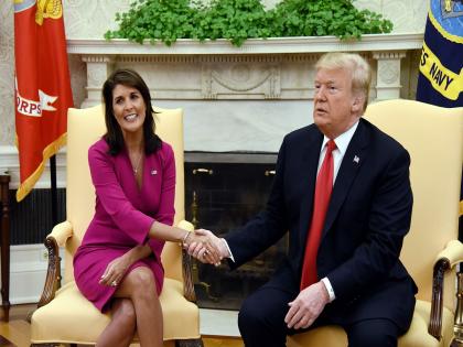 US Presidential Election 2024: Big News! Indian-origin Nikki Haley will contest the US presidential election | US Presidential Election 2024: मोठी बातमी! भारतीय वंशाच्या निक्की हेली लढणार अमेरिकेच्या राष्ट्राध्यक्षपदाची निवडणूक