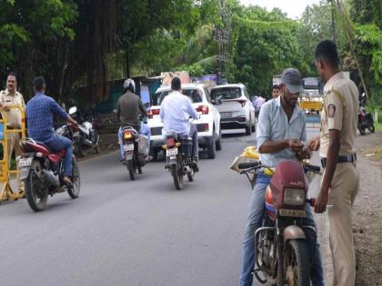 Blockade to find Sonsakhli thief | सोनसाखली चोराला शोधण्यासाठी नाकाबंदी; अज्ञात चोरट्यांचे विरोधात गुन्हा दाखल