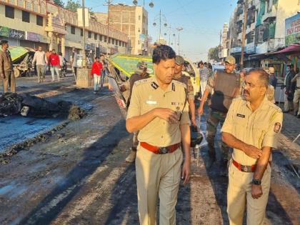 'Arson, stone pelting caused by petty dispute in Chhatrapati Sambhajinagar'; Police Commissioner Nikhil Gupta told the sequence of events | 'क्षुल्लक वादातून झाली जाळपोळ,दगडफेक'; पोलीस आयुक्त निखील गुप्तांनी सांगितला घटनाक्रम