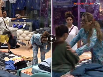 bigg boss marathi 5 nikki tamboli fight with paddy kamble and ankita walawalkar in house because of clothes | कपडे फेकून दिले, लाथ मारली अन्...; 'बिग बॉस'च्या घरात निक्कीचा राडा, अंकितालाही केली धक्काबुक्की