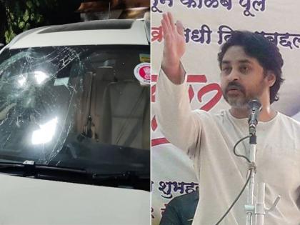 bjp nilesh rane react on gopichand padalkar car attack | “तुम्ही तरी एकच काच फोडली, आम्ही एक सुद्धा शिल्लक ठेवणार नाही”; राणेंचा थेट इशारा