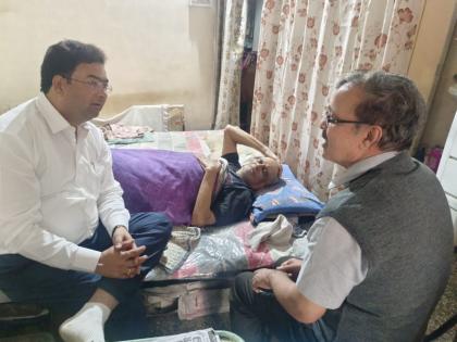 Don’t worry we are with you uday samant consoles Niranjan Ghate who is battling a serious illness | ‘खचू नका, आम्ही तुमच्या सोबत आहोत’, गंभीर आजाराशी झुंजणाऱ्या निरंजन घाटेंना सामंत यांचा दिलासा Don’t worry we are with you uday samant consoles Niranjan Ghate who is battling a serious illness | ‘खचू नका, आम्ही तुमच्या सोबत आहोत’, गंभीर आजाराशी झुंजणाऱ्या निरंजन घाटेंना सामंत यांचा दिलासा