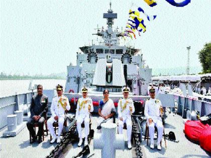  The 'Kilton' warship that can carry a heavy bombardment | दुष्मनाची पाणबुडी उडवू शकणारी ‘किल्तान’ युद्धनौका नौदलात दाखल