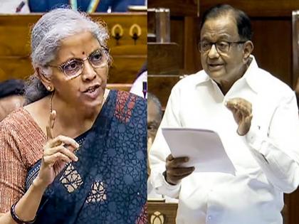 Congress manifesto page no. 11, 30 and 31 p Chidambaram's 5 demands to Nirmala Sitharaman in Parliament | काँग्रेसच्या जाहीरनाम्यातील पान क्र. 11, 30 अन् 31...; संसदेत चिदंबरम यांच्या निर्मला सीतारमन यांच्याकडे 5 मागण्या