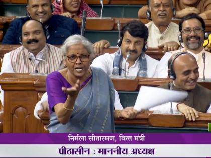 Niramala Sitharaman slams Congress in loksabha, said wash your mouth with dettol | Video: 'जा डेटॉलने तोंड साफ करून या', भ्रष्टाचाराचे आरोप करणाऱ्या काँग्रेसला अर्थमंत्र्यांनी सुनावलं