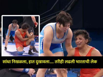 Nisha Dahiya finger shoulder injuries kept fighting spirit on but loses the bout for India in Paris Olympics 2024 | Nisha Dahiya, India in Paris Olympics 2024: दुर्दैवी पराभव! ८-१ने पुढे होती, खांद्याला दुखापत झाली अन् भारताची निशा दहिया हरली...