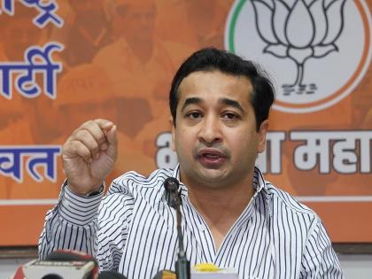 Kiran Samant's mobile status out of displeasure with Ajit Pawar, claims Nitesh Rane | किरण सामंत यांचा मोबाईल स्टेटस अजित पवार यांच्यावरील नाराजीतून, नितेश राणे यांचा दावा