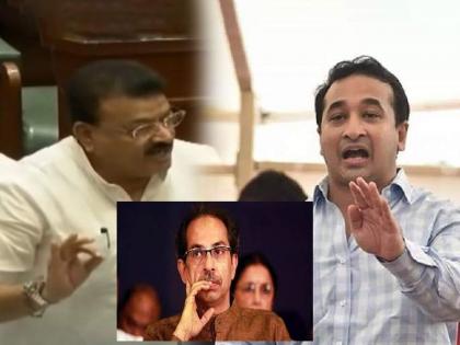 "Uddhav Thackeray considers himself a man, but..." Nitesh Rane's venomous reply after Bhaskar Jadhav's criticism | "उद्धव ठाकरे स्वत:ला मर्द समजतात, पण…’’ भास्कर जाधवांच्या टीकेनंतर नितेश राणेंचं जहरी प्रत्युत्तर