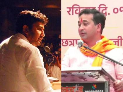 When you will comes, tell me the time... BJP's Muslim leader's challenge to Nitesh Rane; Banners placed outside the house kurla Maharashtra Politics | कधी येतो, वेळ सांग...  नितेश राणेंना भाजपच्याच नेत्याचे आव्हान; घराबाहेरच लावले बॅनर