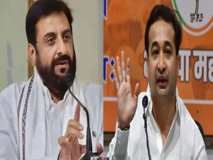 "Owaisi's pajama size is bigger than Tingu's", Imtiaz Jalil criticizes Nitesh Rane   | "ओवेसींच्या पायजम्याची साइज टिंगूपेक्षा मोठी’’, इम्तियाज जलील यांची नितेश राणेंवर टीका  