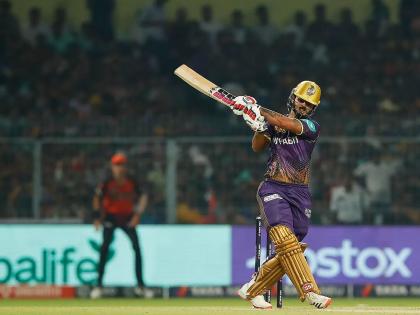 IPL 2023, KKR Vs SRH: Nitish Rana takes the air out of Umran Malik's pace, smashes every ball of the over with so many runs | IPL 2023, KKR Vs SRH: नितीश राणाने काढली उमरान मलिकच्या वेगाचा हवा, षटकातील प्रत्येक चेंडू सीमापार धाडत कुटल्या एवढ्या धावा 