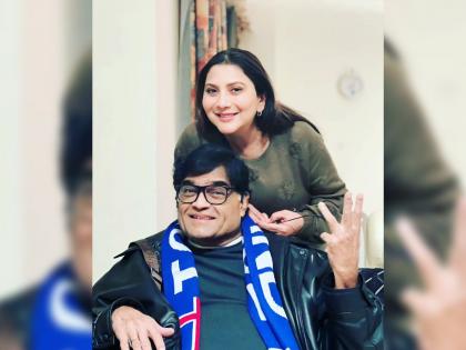 nivedita saraf shared photo with ashok saraf fans reacted with love | “नजर लागायला नको”, निवेदिता-अशोक सराफ यांच्या फोटोवर चाहत्यांकडून कमेंट्सचा वर्षाव