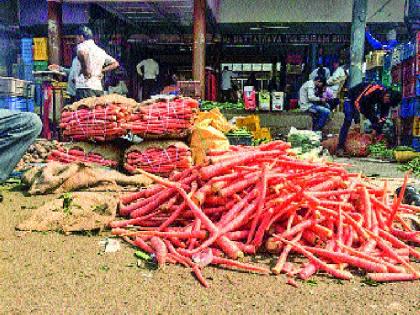  Potatoes, onions, green chilli and onion prices rose | कांद्यासह बटाटा, हिरव्या मिरचीचे भाव तेजीत