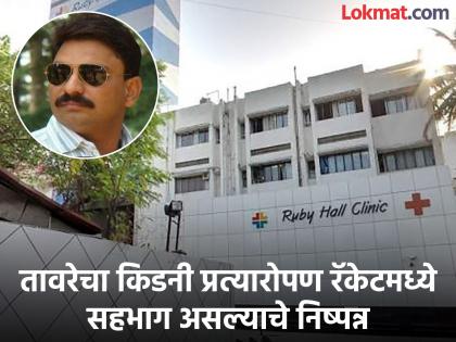 Kidney transplant through fake documents Ajay Taware remanded in police custody till June 2 | पदाचा दुरुपयोग; बनावट कागदपत्रांद्वारे किडनी प्रत्यारोपण, अजय तावरेला २ जूनपर्यंत पोलीस कोठडी