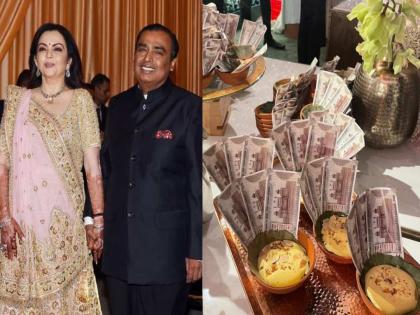 Ambanis served NMACC guests halwa with Rs 500 notes, but here’s the catch!