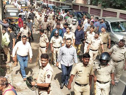 Water of dangerous buildings, power breaks; Action taken by Vasishat Municipal Corporation | धोकादायक इमारतींचे पाणी, वीज खंडित; वाशीत महापालिकेची कारवाई