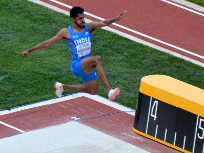 Zurich Diamond League LIVE : Murali Sreeshankar finding difficult to cross 8m and settled on the 5th place with 7.99m | मुरली श्रीशंकरला ८ मीटर अंतर पार नाही करता आले; तरी डायमंड लीगमध्ये तिसरा आला