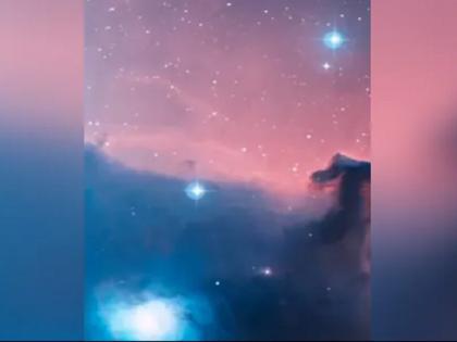 NASA shared an amazing view of space, people were amazed to see the video | NASA ने शेअर केलं अंतराळातील आश्चर्यकारक दृष्य, व्हिडिओ पाहून लोक झाले चकीत