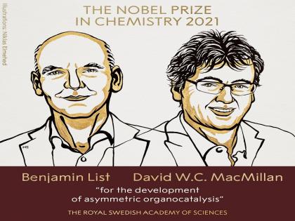 Nobel Prize 2021: Benjamin List and David Macmillan awarded the Nobel Prize in Chemistry | Nobel Prize 2021: बेंजामिन लिस्ट आणि डेविड मॅकमिलन यांना रसायनशास्त्रातील नोबेल जाहीर