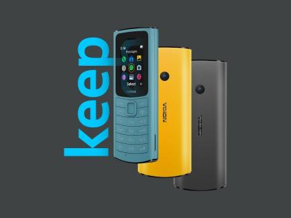 nokia 110 4g and nokia 105 4g launched check price and specifications | नोकियाने लाँच केले दोन नवीन 4G फिचर फोन; Nokia 110 4G आणि 105 4G देतील का जियोफोनला टक्कर?  