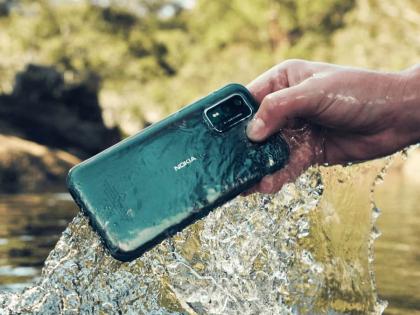 nokia launched xr21 rugged phone with ip69k rating 64mp camera check price specs | जबरदस्त! आता Nokia'चा 'हा' स्मार्टफोन पाण्यातही चालणार, कॅमेरा अन् बॅटरीही मजबूत