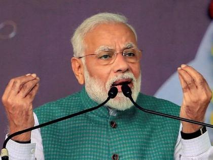 Congress should declare 'citizenship of Pakistan to its citizens', narendra modi on CAA | CAA : 'पाकिस्तानी नागरिकांना भारताचं नागरिकत्व देऊ, असं काँग्रेसनं जाहीर करावं'