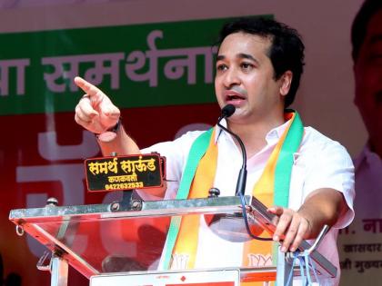 named Shargil critics on hindu to us, Nitesh Rane gave warn to government | शरजील नावाच्या कारट्याला आमच्याकडं सोपवा, नितेश राणेंनी दिला दम