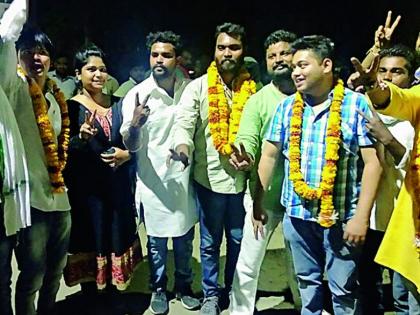 Ashish Mandape elected as District President of NSUI | ‘एनएसयूआय’च्या जिल्हाध्यक्षपदी आशिष मंडपे