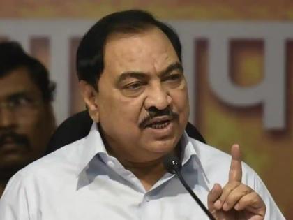 The first reaction of the BJP sudhir mungantiwar was when eknath khadse joined the NCP wearing the veil of nationalism | Eknath Khadse: राष्ट्रवादाचा बुरखा घातलेल्या राष्ट्रवादीत गेल्यानं मी निःशब्द, भाजपची पहिली प्रतिक्रिया