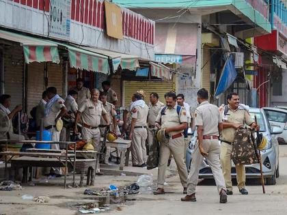 Nuh Violence: Encounter between police and riot accused in Nuh, injured rioter arrested | नूंहमध्ये पोलीस आणि दंगलीतील आरोपीमध्ये एन्काऊंटर, जखमी दंगेखोर अटकेत