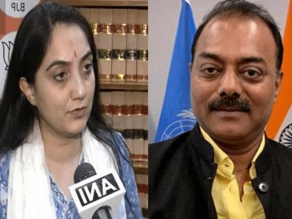 Nupur Sharma suspended from BJP, Naveen Jindal expelled; Controversial statements | भाजपमधून नुपूर शर्मा निलंबित, नवीन जिंदाल यांची हकालपट्टी; वादग्रस्त वक्तव्य भोवले