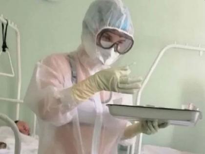 Nurse disciplined for wearing only lingerie under transparent protective gown in COVID-19 male ward