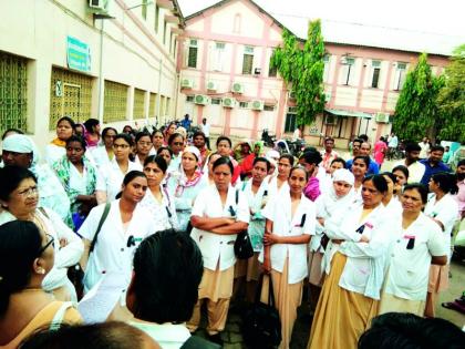 Akola: Crime against women doctor of medical college | अकोला : वैद्यकीय महाविद्यालयाच्या महिला डॉक्टरविरुद्ध गुन्हा