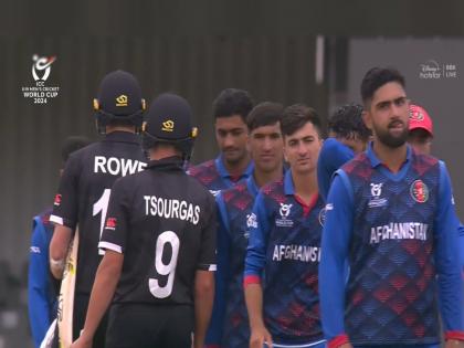  U19 World Cup 2024 NZ U-19 vs AFG U-19 New Zealand beat Afghanistan by 1 wicket  | What A Match! ९२ धावांचे लक्ष्य पण अफगाणिस्तानची कडवी झुंज; न्यूझीलंडचा निसटता विजय