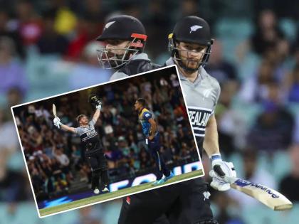 NZ vs SL New Zealand set Sri Lanka a target of 168 for victory with Glenn Phillips smashing a 64-ball 104-run century  | NZ vs SL: श्रीलंकेच्या गोलंदाजीसमोर किवी संघ गारद; ग्लेन फिलिप्सने एकट्याने किल्ला लढवून ठोकले शतक!