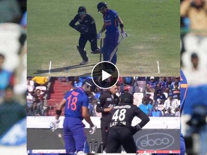 IND vs NZ, 1st ODI Live : What a ball from Mitchell Santner, he cleans up Virat Kohli for 8 from 10 balls, Watch Video  | IND vs NZ, 1st ODI Live : विराट कोहलीला काही कळण्याआधीच त्रिफळा उडाला; गोलंदाजाने कसला भारी चेंडू टाकला, Video 