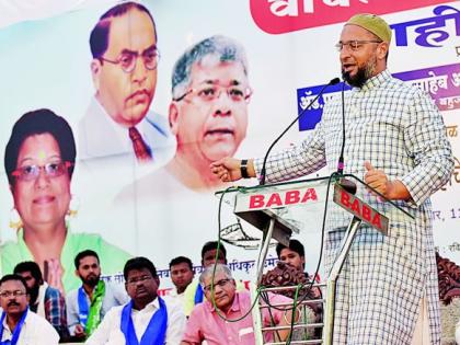 Chawkidar spreads Hindu-Muslim hatred: Asaduddin Owaisi | चौकीदार पसरवतोय हिंदू-मुस्लीम द्वेष : असदुद्दीन ओवेसी