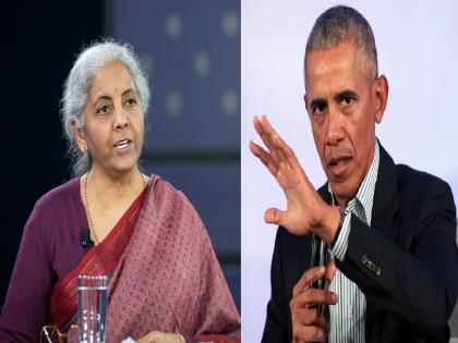 Nirmala Sitaraman Barack Obama: 'You bombed 6 Muslim countries', Sitharaman criticizes Obama | ‘तुम्ही 6 मुस्लिम देशांवर बॉम्बहल्ले केले’, बराक ओबामांवर निर्मला सीतारमण यांची जहरी टीका