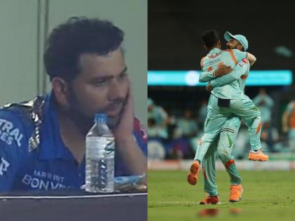 IPL 2022 MI vs LSG Live Updates : Rohit Sharma said "We haven't batted well this season, included myself, failed to make longer innings" | Rohit Sharma IPL 2022, MI vs LSG : काय बोलू हेच कॅप्टनला सूचेना!; रोहित शर्माने Mumbai Indians च्या पराभवाचे खापर बघा कोणावर फोडले 