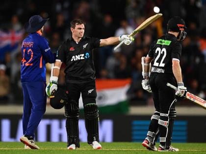 IND vs NZ 1st ODI Live : 221 runs partnership between Tom Latham ( 145*)  and Kane Williamson ( 94*), New Zealand beat India by 7 wickets   | IND vs NZ 1st ODI Live : भारताचा अनुभव कमी पडला; केन विलियम्सन, टॉम लॅथम जोडीने रेकॉर्ड ब्रेक भागीदारी करून सामना जिंकला