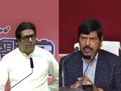 Our opposition to giving ministerial post to MNS; They have nothing to do with it, said that Ramdas Athawale | मनसेला मंत्रिपद देण्यास आमचा विरोध; त्यांचा काही संबंधच येत नाही- रामदास आठवले