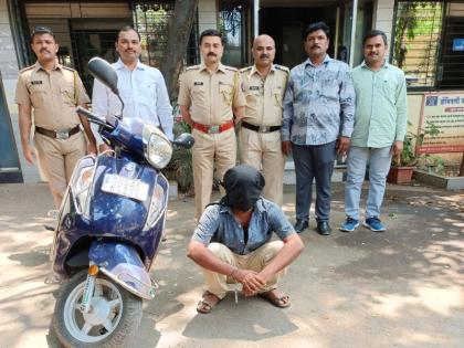 Ramnagar police has succeeded in arresting a two-wheeler thief. | दारूच्या व्यसनापायी अवलंबिला चोरीचा मार्ग; दुचाकी चोर गजाआड