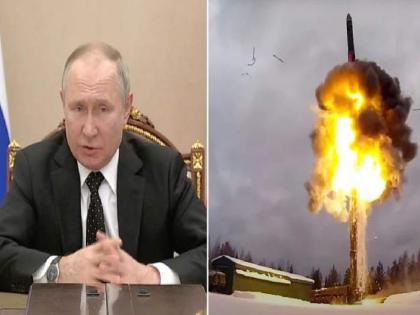 Russia's media says in a statement that it has practice begun conducting nuclear strikes. | Russia vs Ukraine War: रशियात आण्विक युद्धाचा सराव सुरु; रशियातील मीडियाच्या दाव्याने खळबळ, धाबे दणाणले