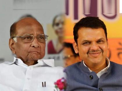 Deputy Chief Minister Devendra Fadnavis has criticized NCP chief Sharad Pawar | 'हवेत कोण आहे, हे त्यांनीच तपासावे'; देवेंद्र फडणवीस यांचा शरद पवारांवर पलटवार