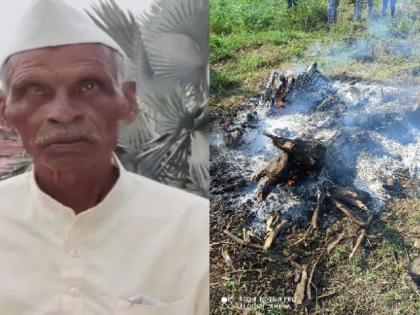 Shocking event; man was created by performing pooja, left the body in a burning fire | धक्कादायक घटना; 'त्यांनी' पूजा करून रचले सरण अन् धगधगत्या चितेत देह त्यागला