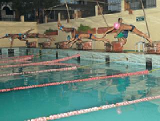 Swimming competition: | जलतरण स्पर्धा : Swimming competition: | जलतरण स्पर्धा :